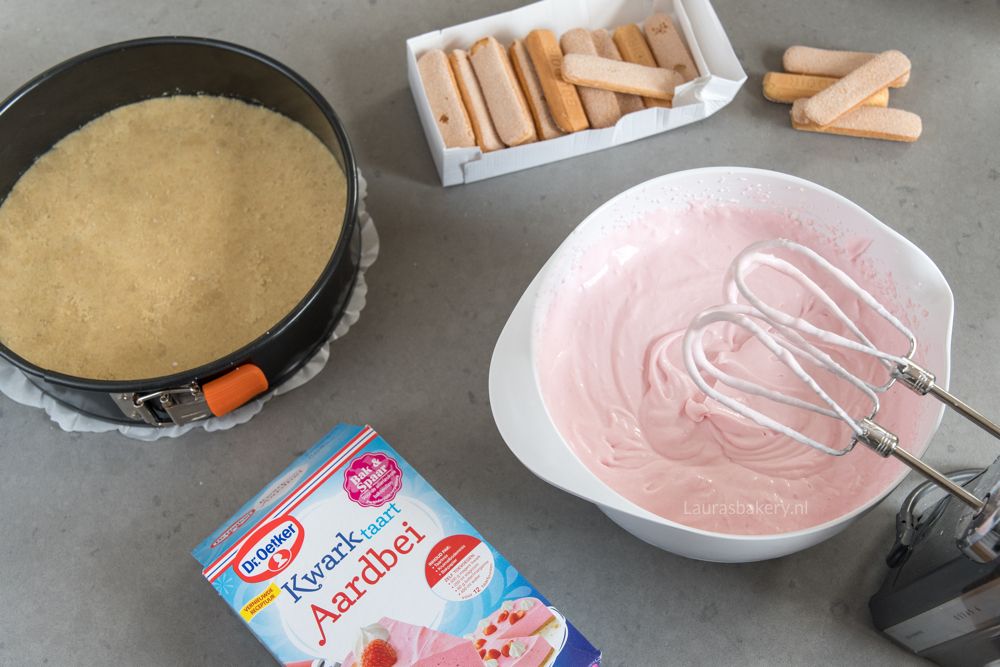 Oetker Aardbeien kwarktaart charlotte svs-1a
