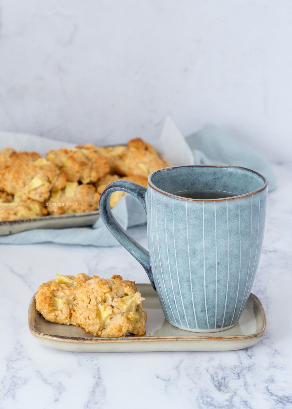 Appel-havermoutkoekjes