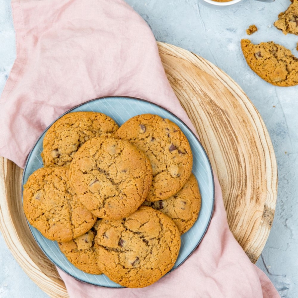 Chocolate chip koffiekoeken