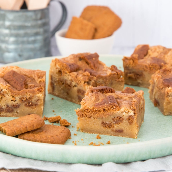 Speculoos blondies