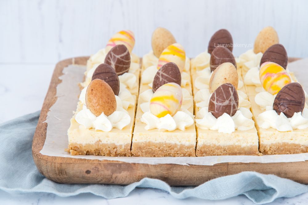 Citroen cheesecake bites met paaseitjes-2a