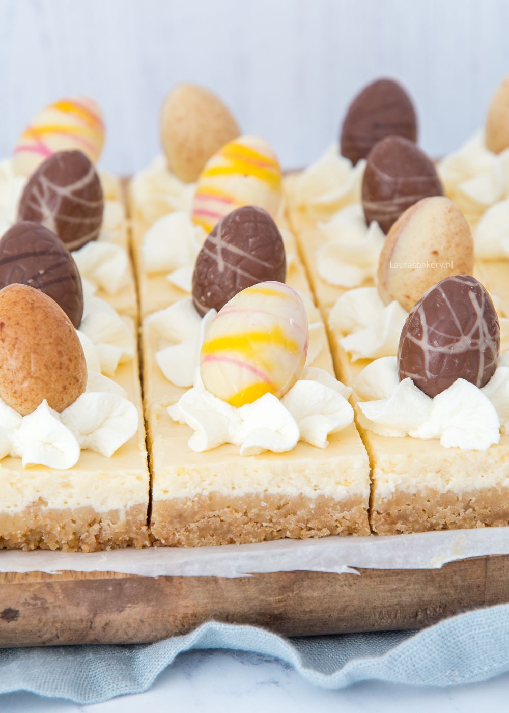 Citroen cheesecake bites met paaseitjes-3a
