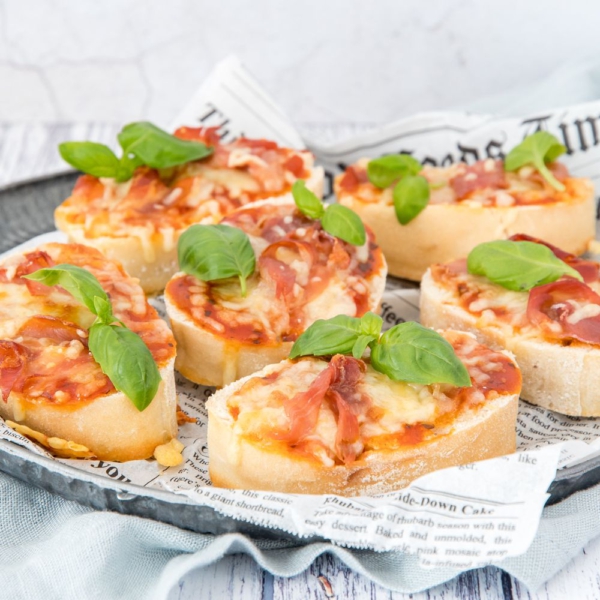 Pizza bruschetta