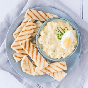 ZELFGEMAAKTE EIERSALADE