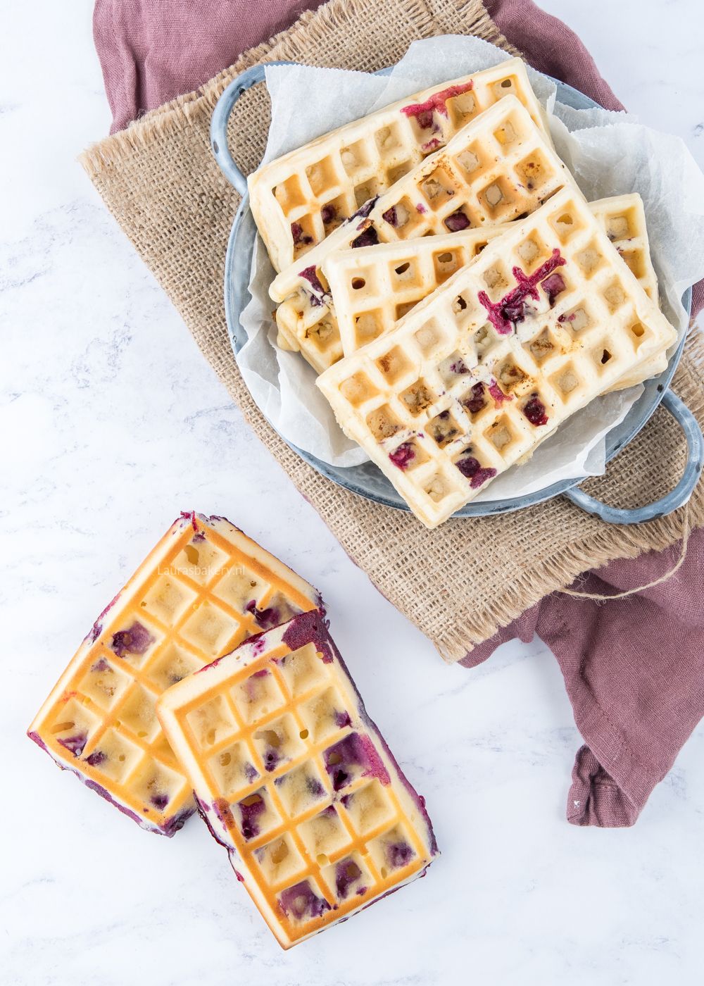 Wafels uit de oven vs het wafelijzer-1a