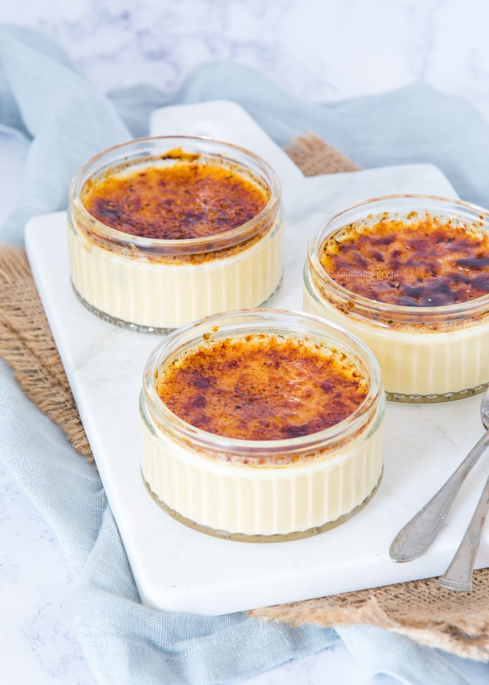 crème brulee toetje - Makkelijke desserts voor grote groepen