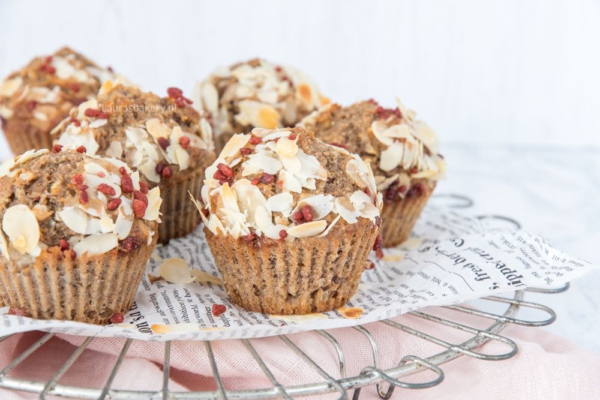 Amandel-kaneel bananenbrood muffins-2a