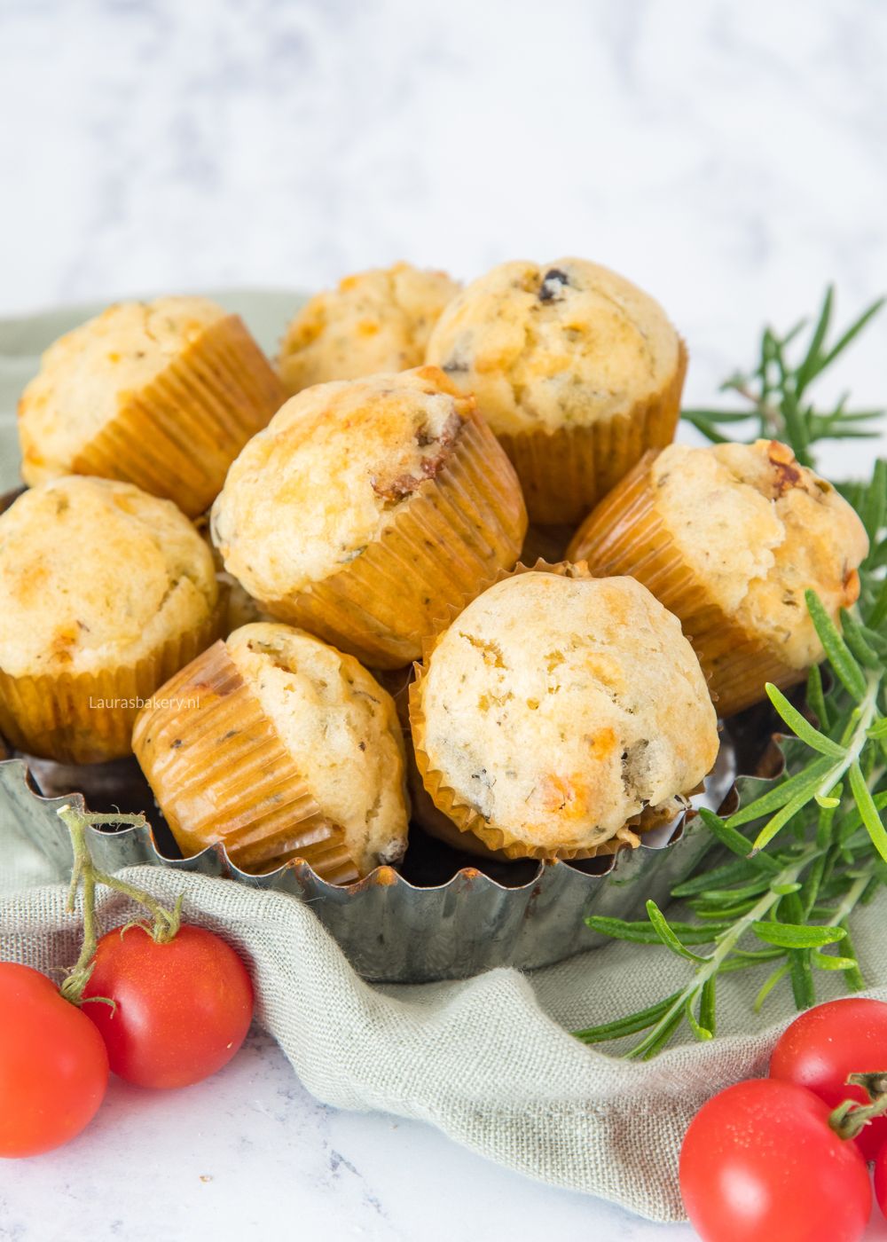 Mediterraanse mini muffins - Laura&amp;#39;s Bakery