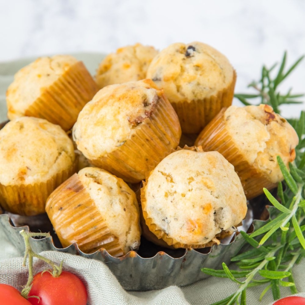 Mediterraanse mini muffins