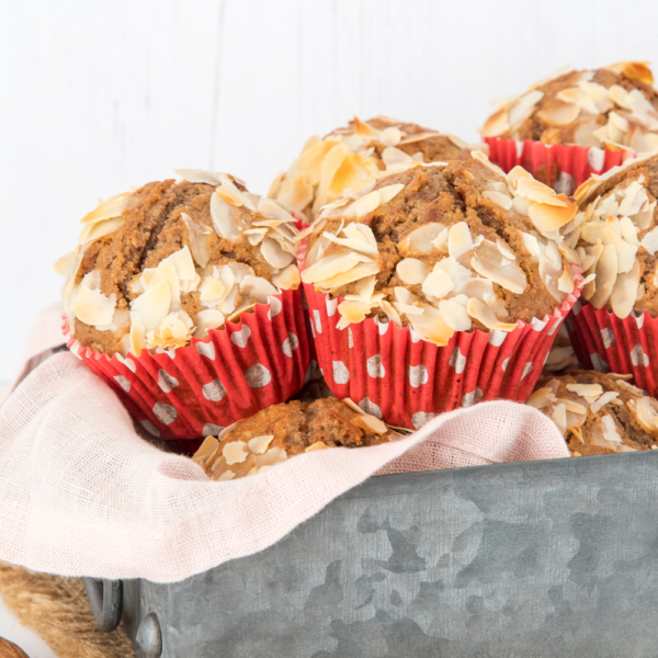 Amandel-speculaas muffins