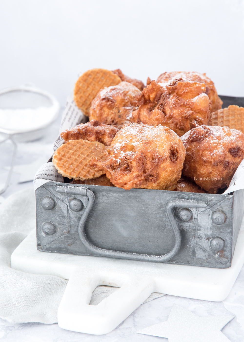 Stroopwafel oliebollen