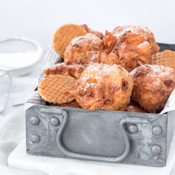 Stroopwafel oliebollen