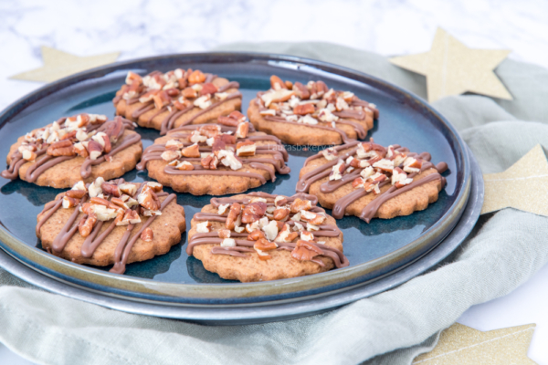 Chocolade-pecan gingerbread koekjes-1a