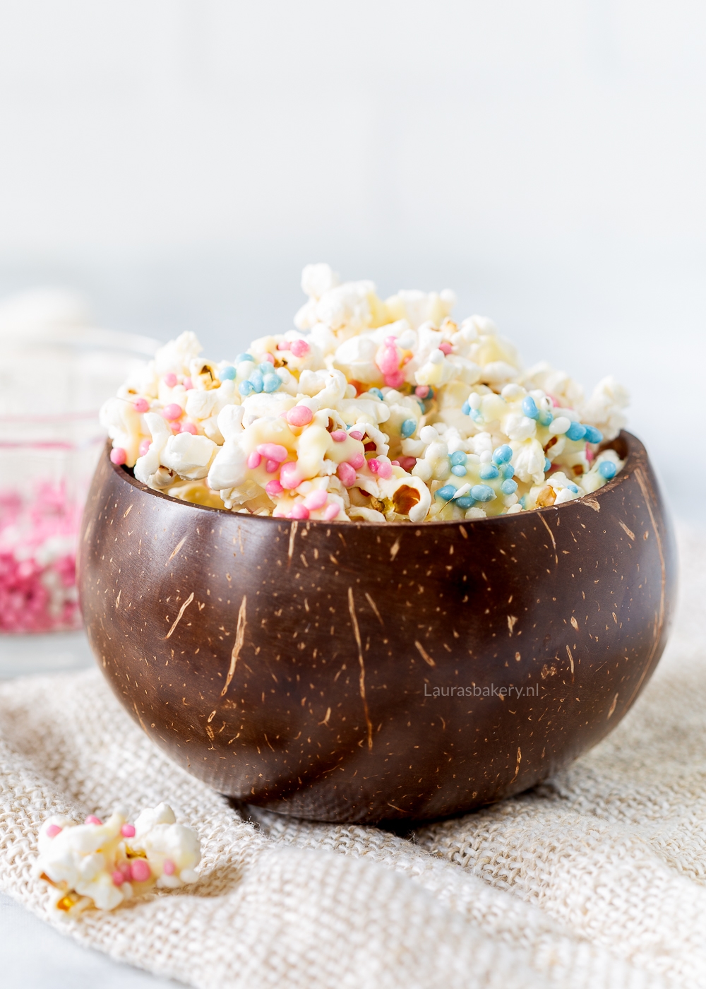 popcorn met muisjes