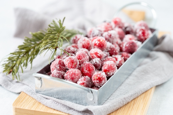 Gesuikerde cranberry's