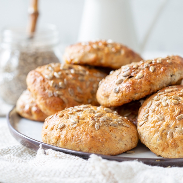 Mueslibollen (mueslibroodjes)