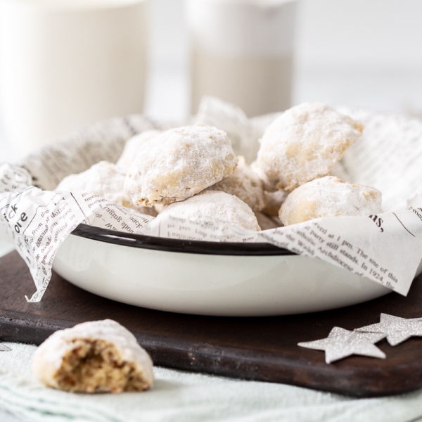 Pecan snowball koekjes