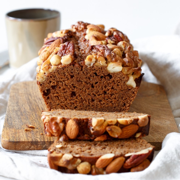 Volkoren ontbijtkoek uit PUUR ZOET