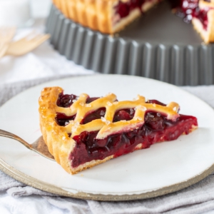 recept voor Klassieke kersenvlaai