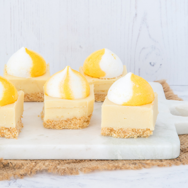 Lemon meringue pie fudge