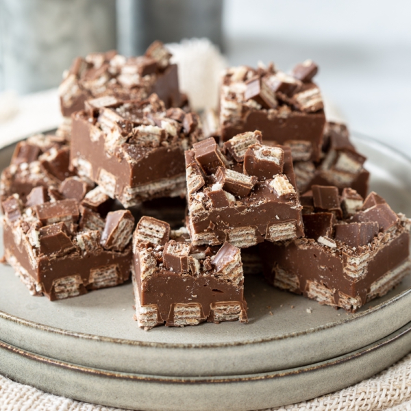 Kitkat chocolade fudge