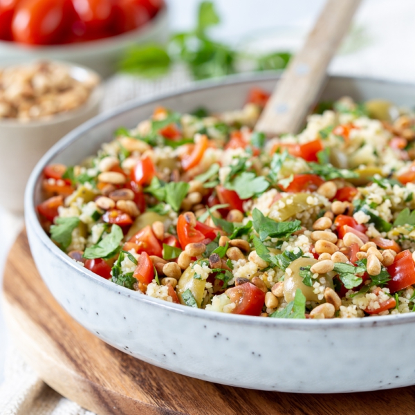 Vegetarische couscous salade