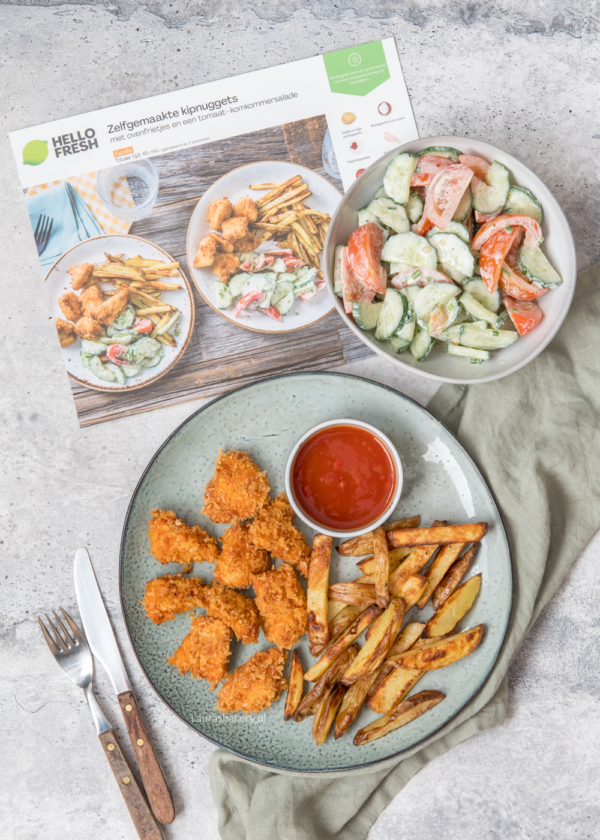 HF kipnuggets met ovenfriet-2a