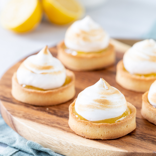 Lemon meringue tartelettes