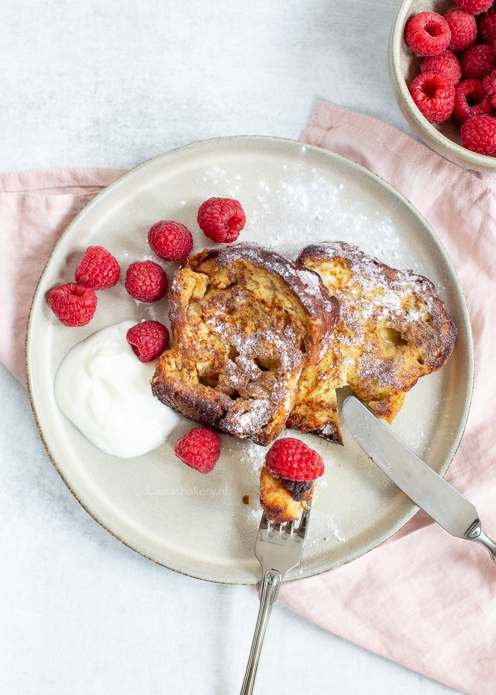 Suikerbrood wentelteefjes