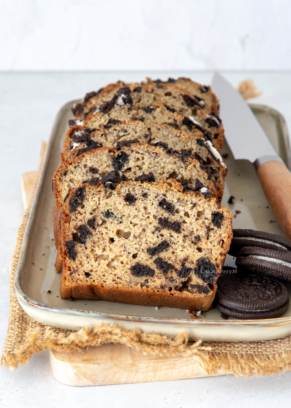 Oreo bananenbrood-2a