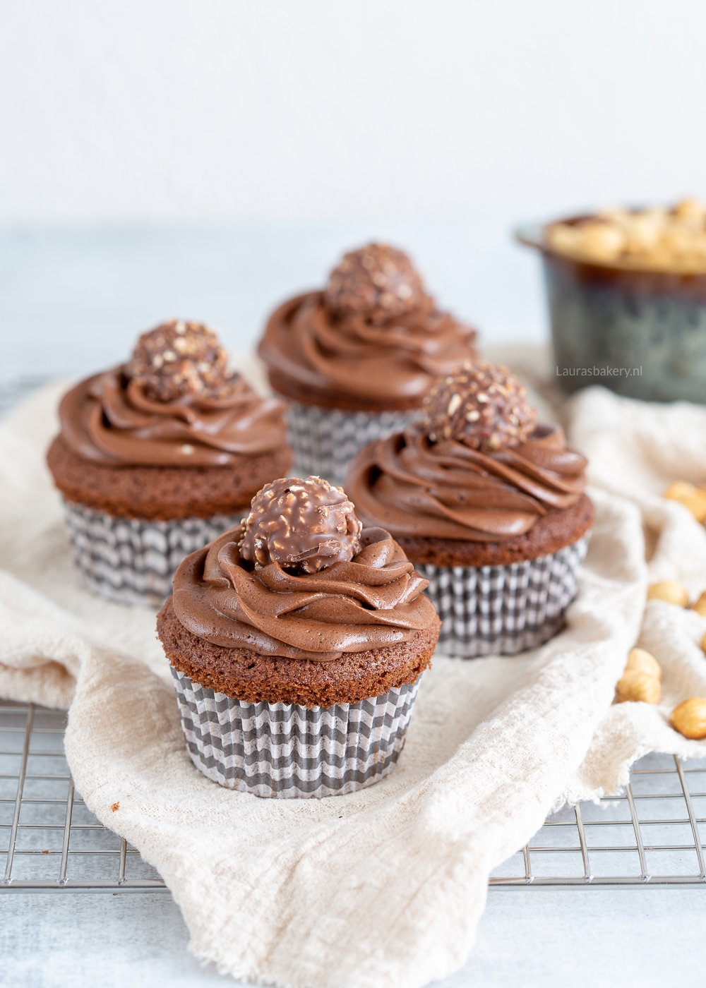 Ferrero Rocher cupcakes