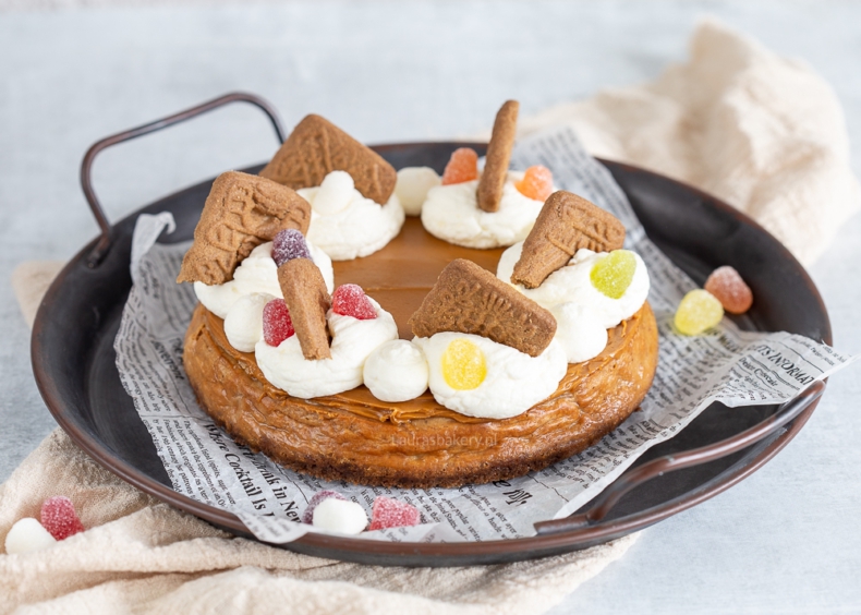 Sinterklaas speculaas cheesecake