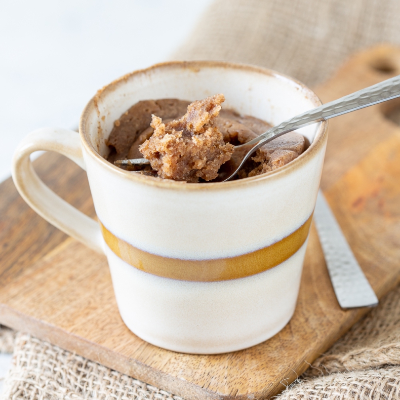 Sinterklaas speculaas mug cake