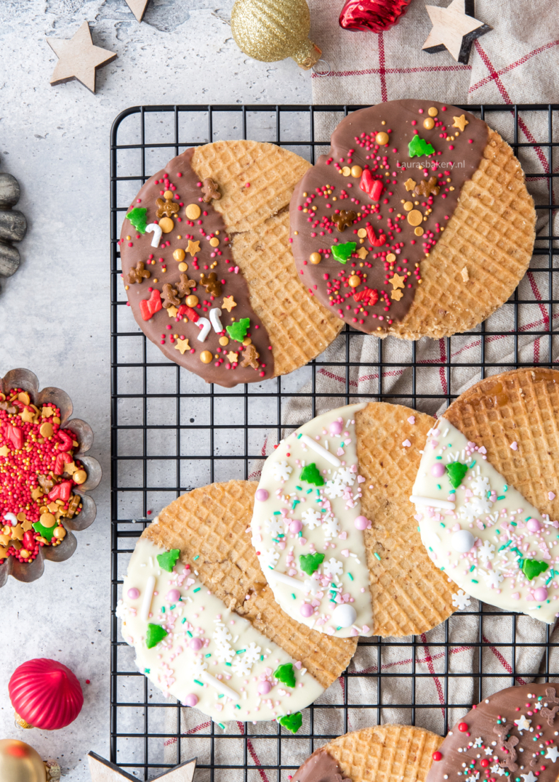 Bouwhuis kerst stroopwafels-2a
