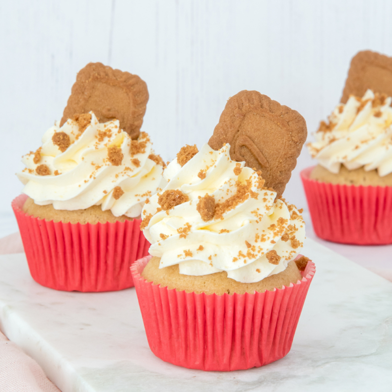 Speculoos cupcakes