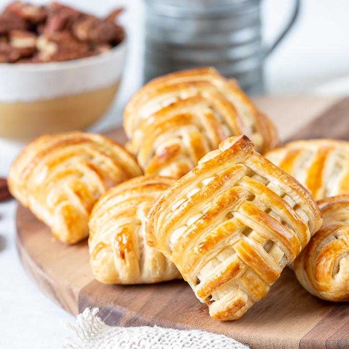 Appel-pecan empanada's