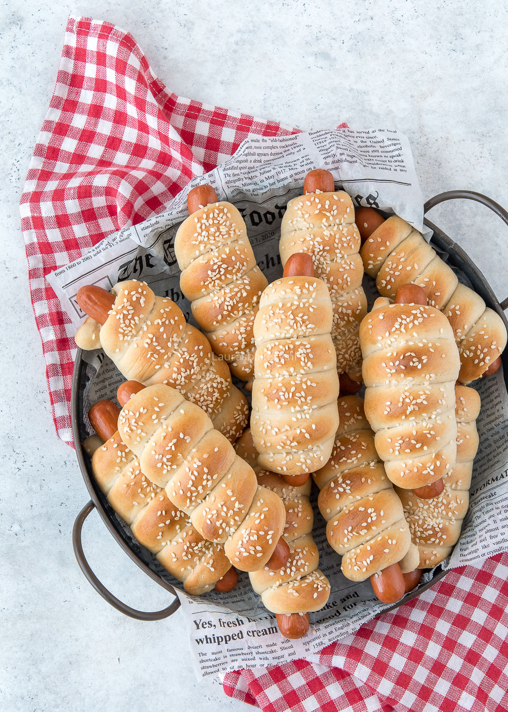 Hot dog broodjes Het Kinderbakboek