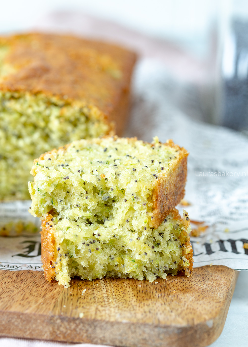 Citroen-maanzaad courgette cake (1)