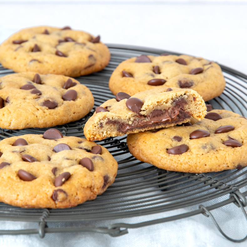Nutella chocolate chip koeken
