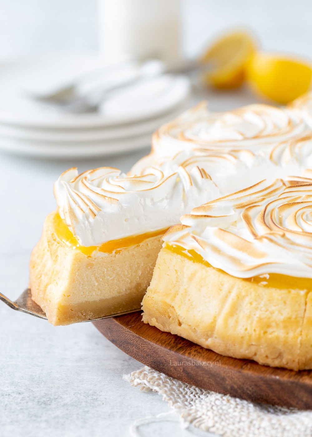 Lemon meringue boterkoek cheesecakE (2)