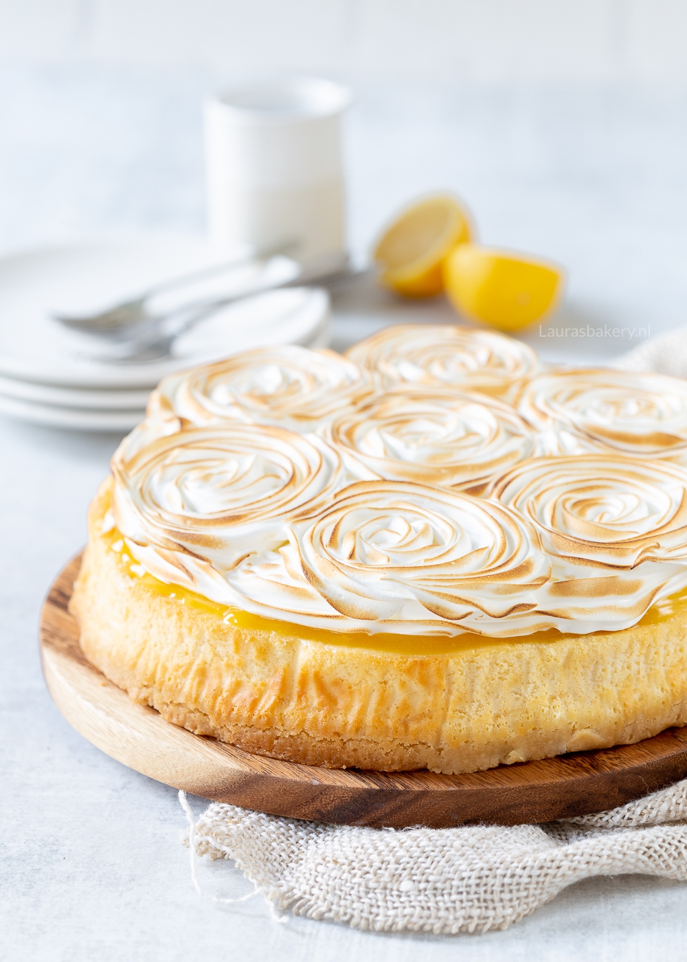 Lemon meringue boterkoek cheesecakE (3)