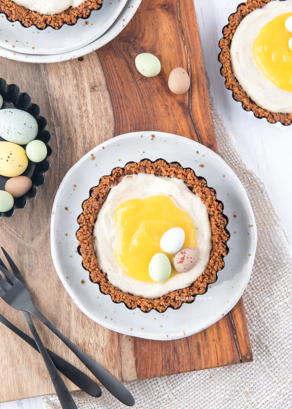 Mini MonChou taartjes met lemon curd-2a