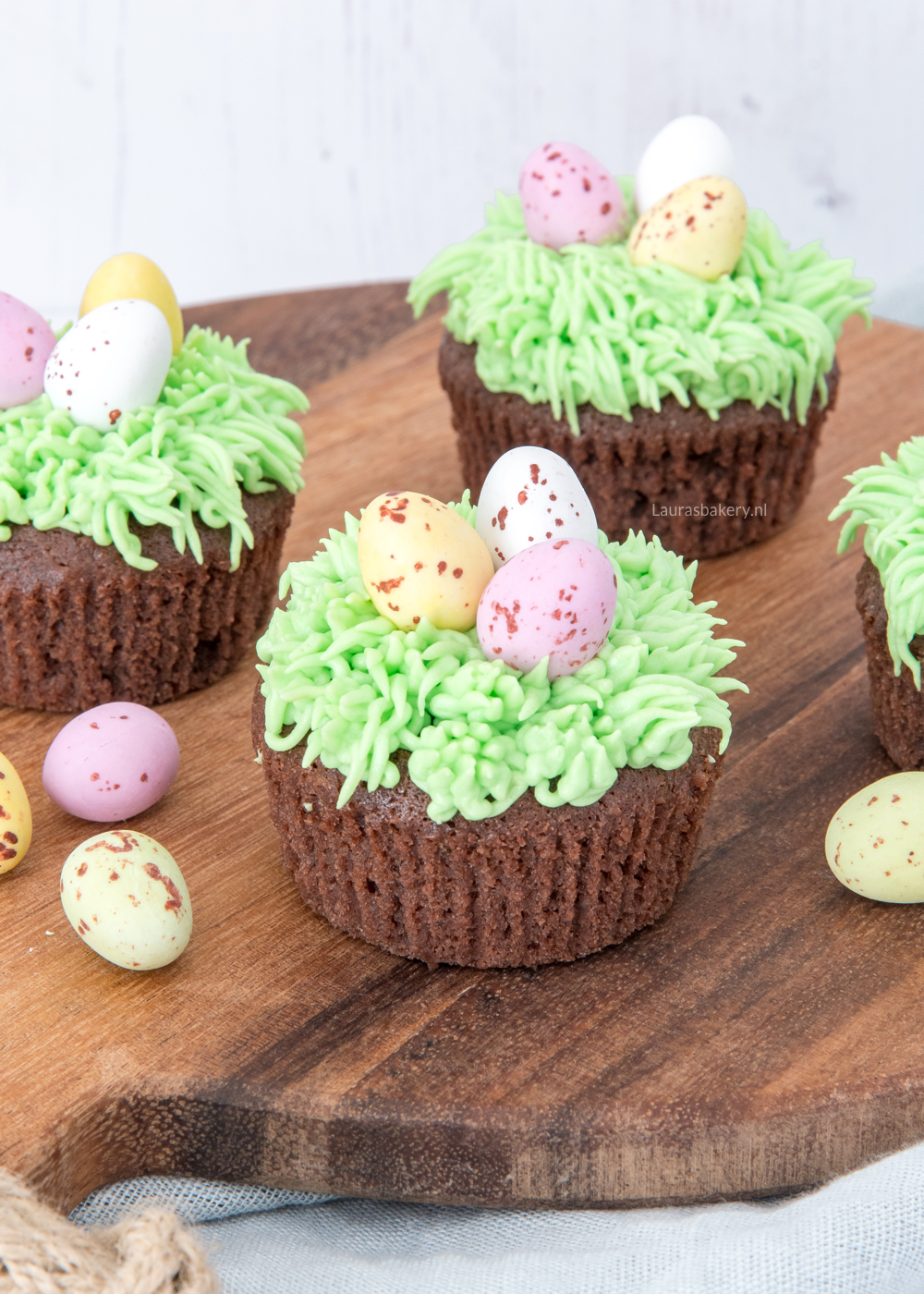 Paasei cupcakes