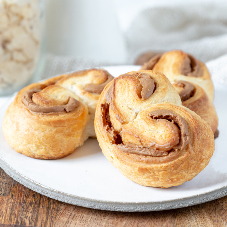 Speculoos vlinder croissants