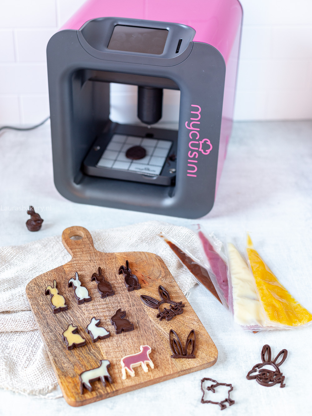 Stap voor stap review MyCusini 3D chocoladeprinter 2.0