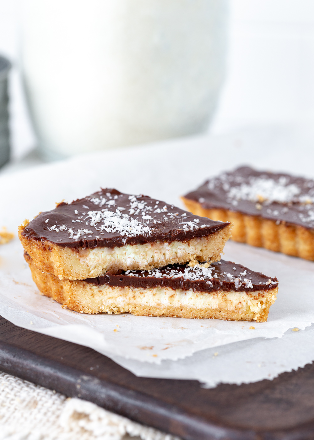 Bounty tartelettes recept