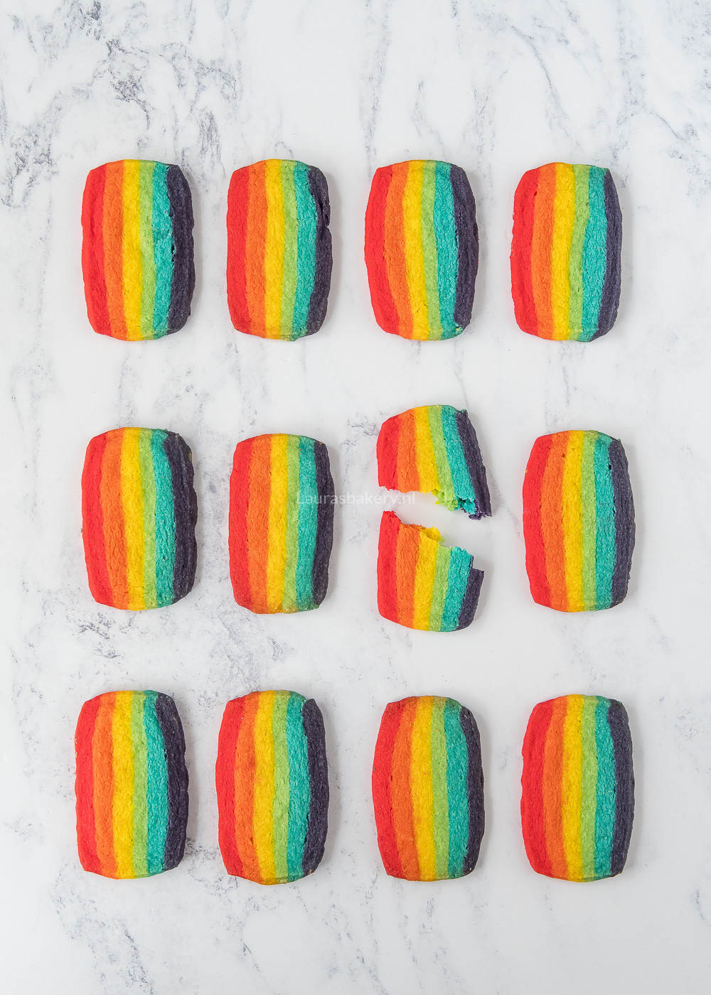 Regenboogkoekjes Het Kinderbakboek 2 Laura's Bakery