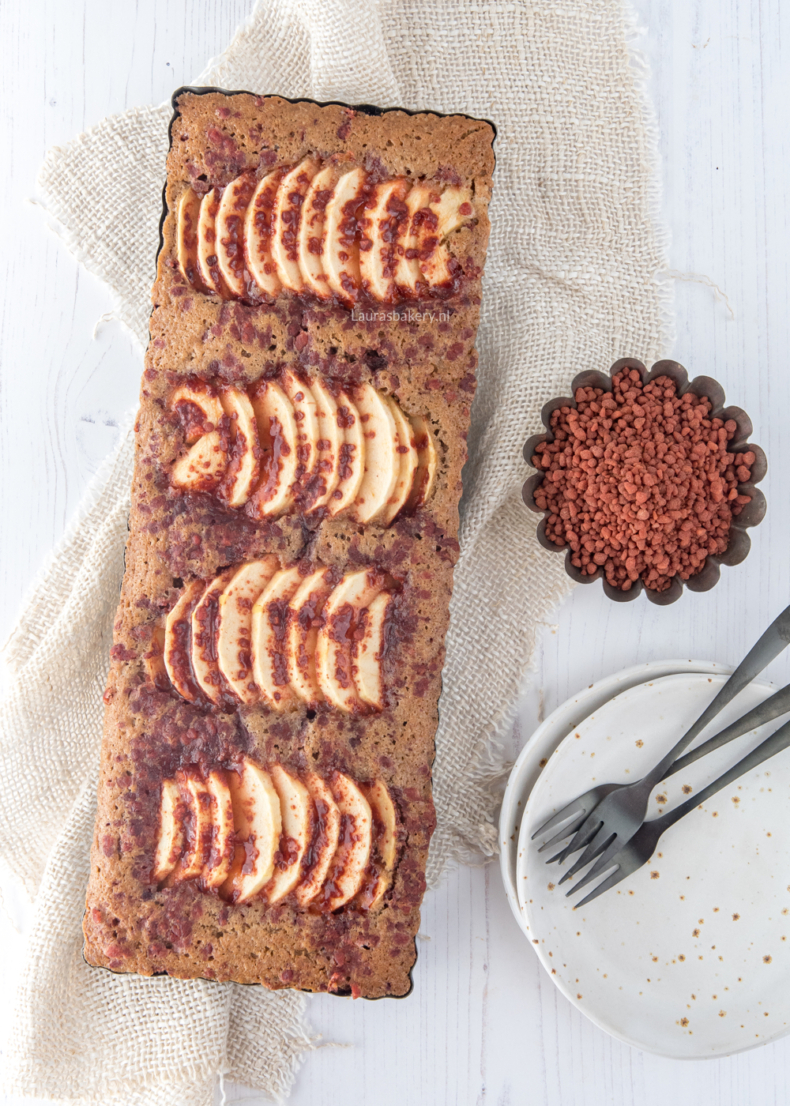 Appel-kaneel plaatcake-1a