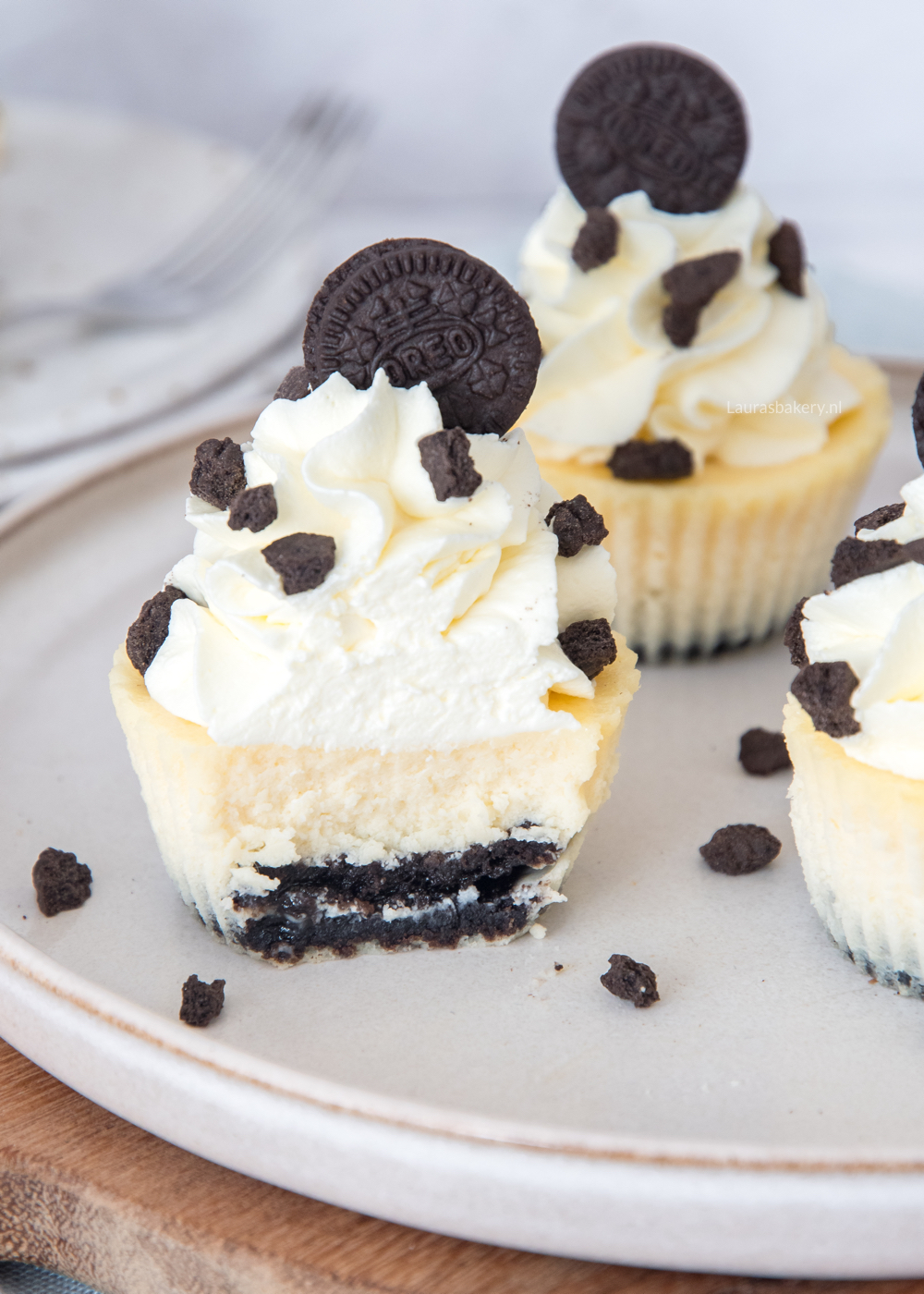 Mini Oreo cheesecakes recept