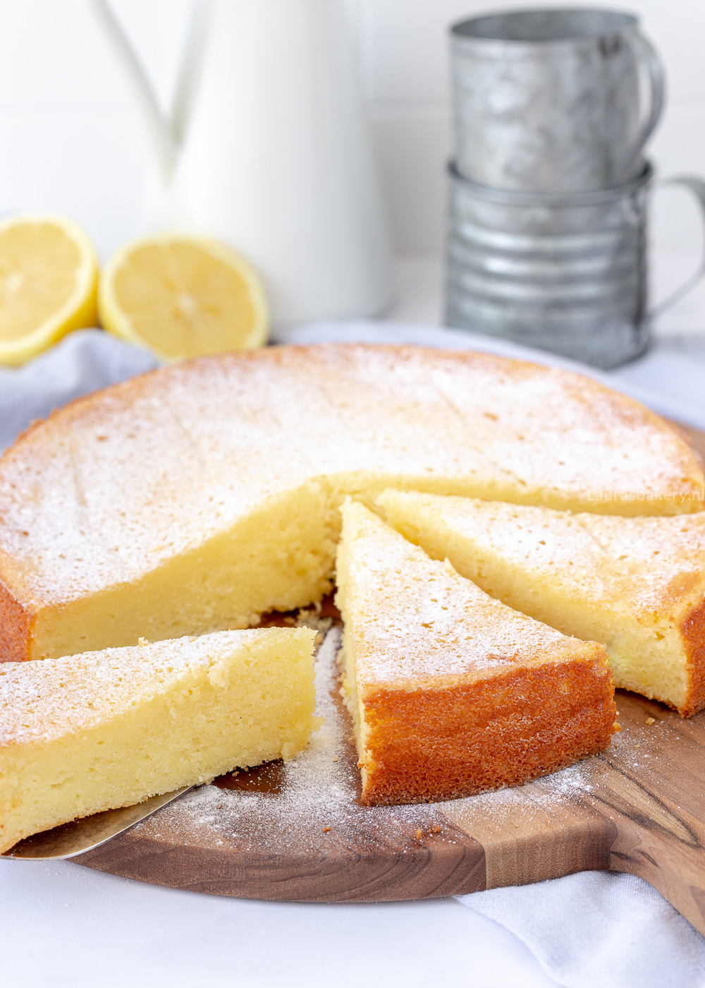 Citroen ricotta cake